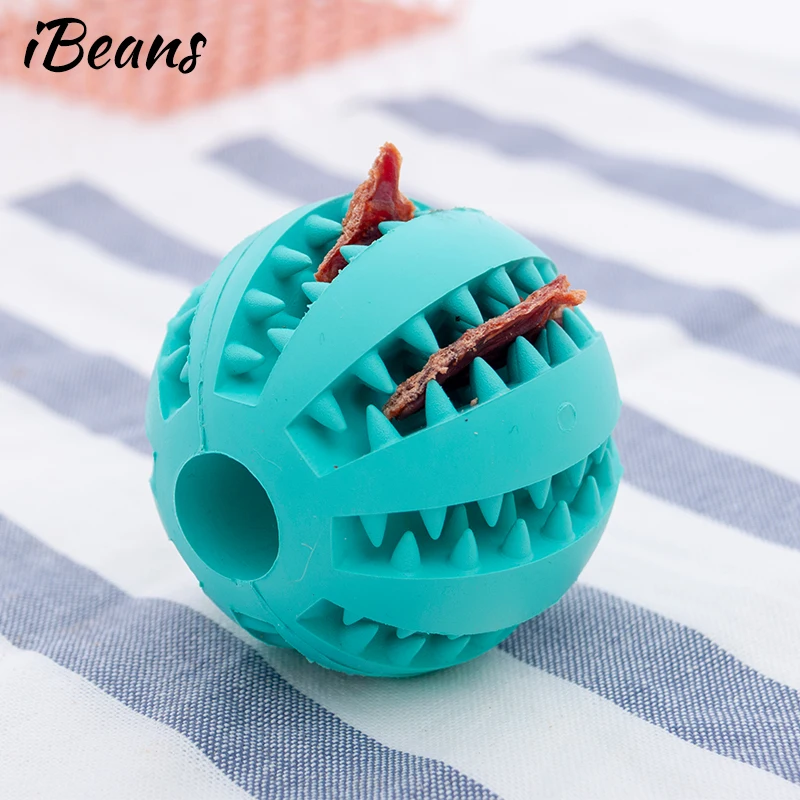 IBeans игрушки для собак зубная щетка зажимной шар с закусками маленькая плюшевая