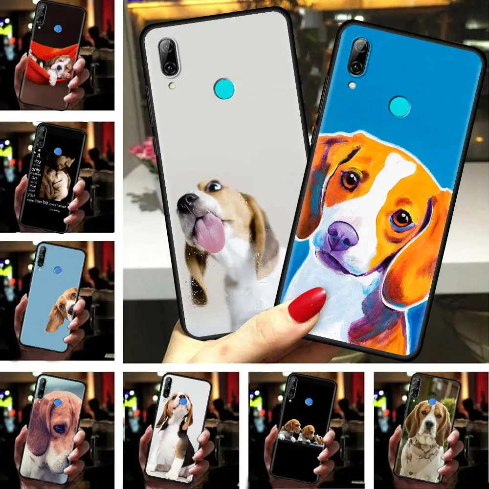 Beagle Dog Роскошный чехол для сотового телефона Huawei Mate 20 Lite 10 40 Pro Plus RS ТПУ черный