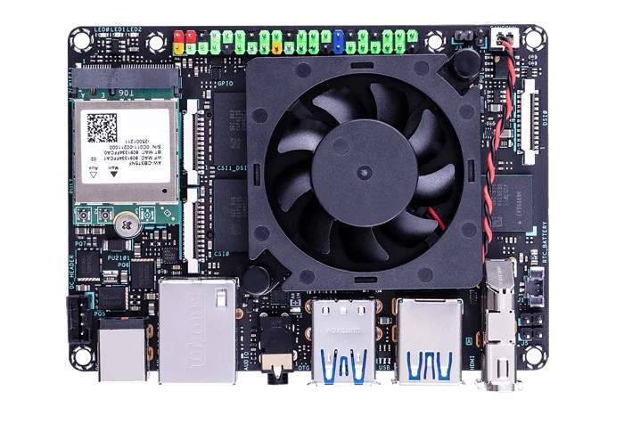 Микрокомпьютер ASUS TINKER EDGE R Rockchip RK3399Pro 4GB LPDDR4 16GB eMMC mini PCIE Glan WiFi BT 3*USB 3.2/USB Typ... |