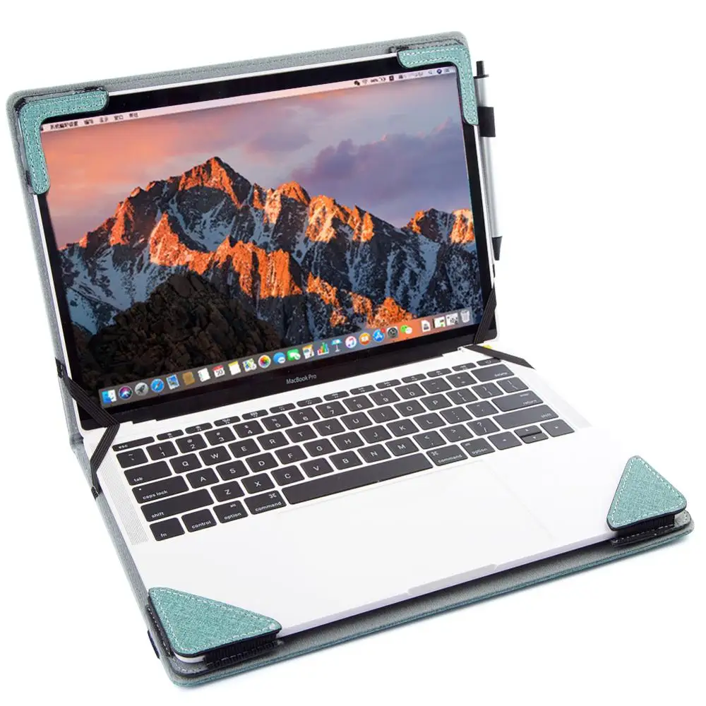 Универсальный чехол для ноутбука HP Chromebook 11 v010nr 6 дюйма защитный кожаная сумка с