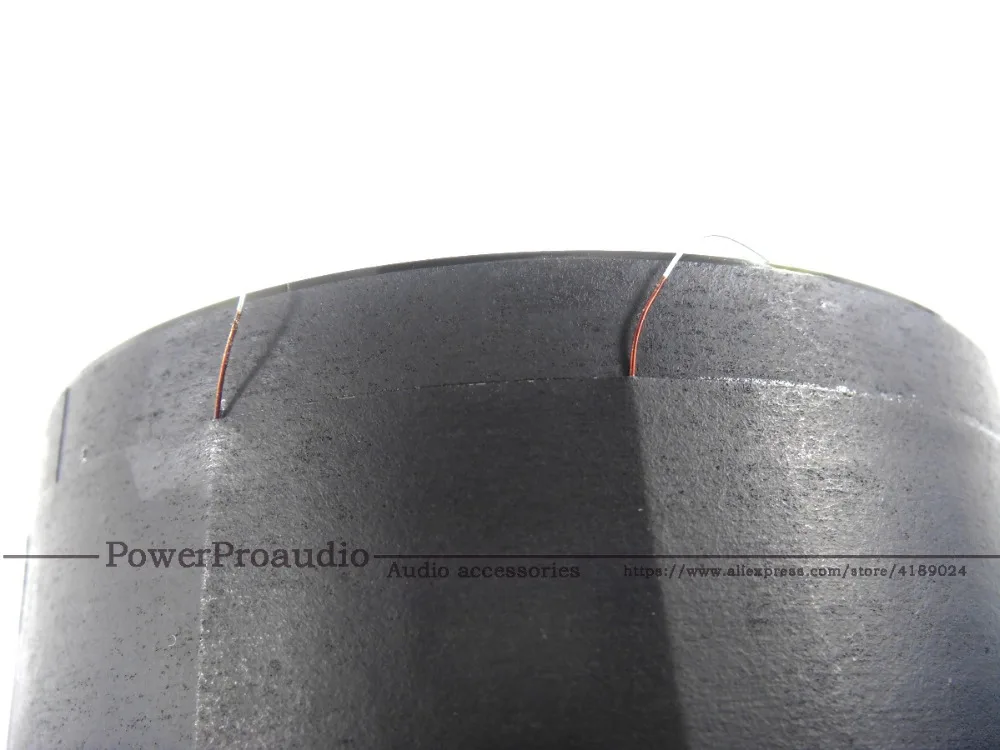 2 шт. 99 мм черная алюминиевая звуковая катушка для басов круглый провод из чистой