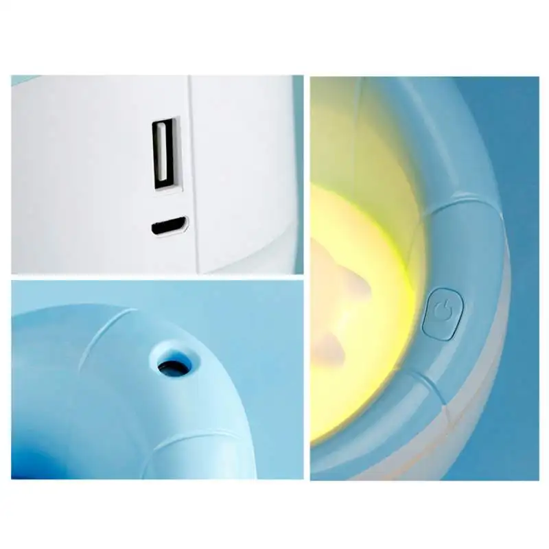 3 в 1 USB увлажнитель воздуха с светодиодный Ночной светильник небольшой