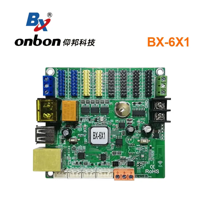 Onbon BX-6X1 BX 6X1 100M netwok RS485 на плате может подключаться к промышленному сайту шины