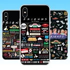 Для Oukitel C17 C16 C15 C13 C12 C11 pro K9 чехол мягкий с рисунком из ТПУ друзей задняя крышка для ТВ защитный чехол для телефона чехол s