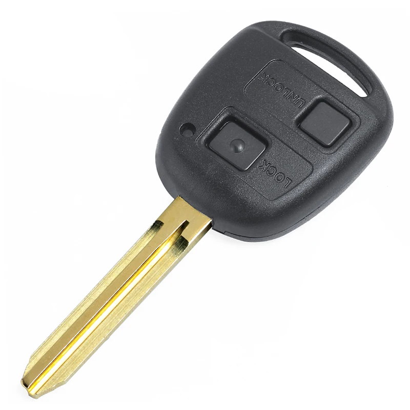 

KEYECU 3pcs High quality Remote Key Fob 2 Buttons 433MHz 4C Chip P/N:60081 for Toyota RAV4 Corolla Camry Yaris Prado Auris