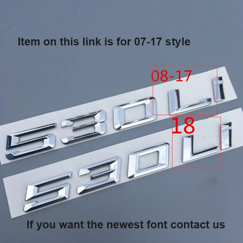 Эмблема с буквами и номерами 316i 318i 320i 325i 330i 335i 310Li 318Li 328Li 330Li 335Li для BMW 2008-2017 стикер