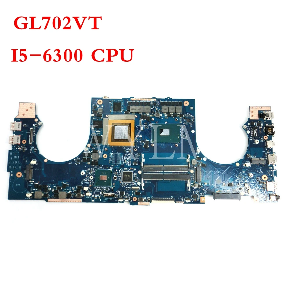 GL702VT МБ/I5 6300HQ материнская плата REV2.0 для ASUS GL702V GL702VM Материнская ноутбука 90NB0CQ0 R00030