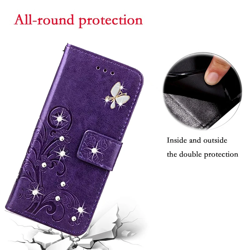 luxury leather flip case for umi umidigi a3 pro a3s z2 s5 pro a7 a3x wallet phone cover free global shipping