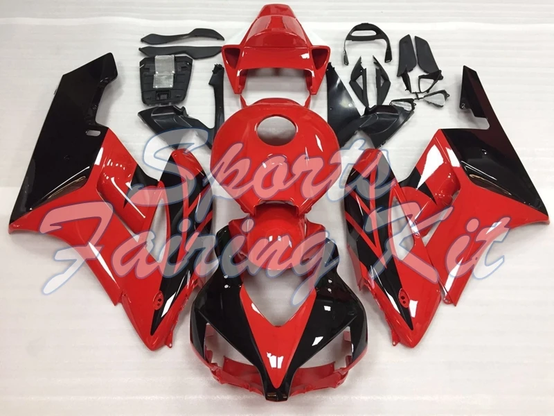 Обтекатель для Honda Cbr1000 RR 2004 2005 Красный Черный Пластиковые обтекатели Fireblade Набор