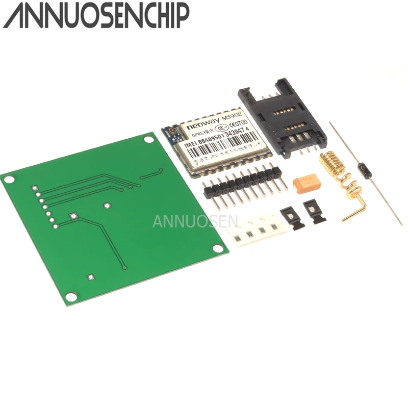 M590E GSM GPRS модуль Diy наборы M590 900m 1800m Sms процессор MCU тест|Импульсный источник