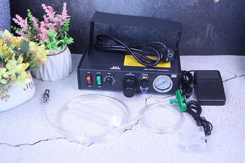

Dispensing machine semi automatic quick drying glue dripping machine atx-ii silicone paste glue machine 982