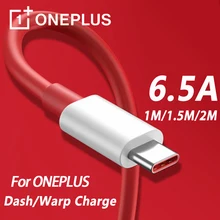 65W For Oneplus 9 9R Nord 2 N10 CE 5G Warp Charge Type-C Dash Cable 6.5A Fast Charge One Plus 8 7 Pro 7t 7 T 6t 9RT Warp Charger