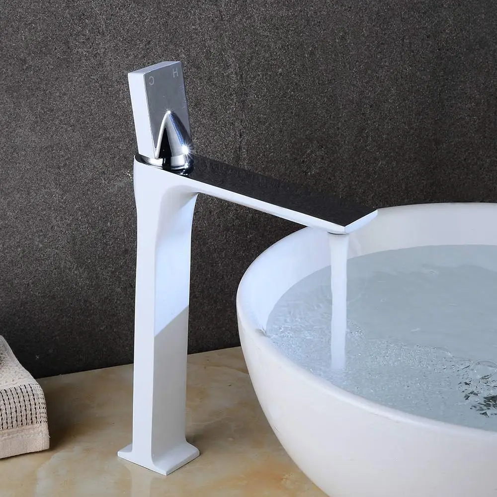 Смеситель для ванной в стиле ретро черный кран раковины с одной ручкой