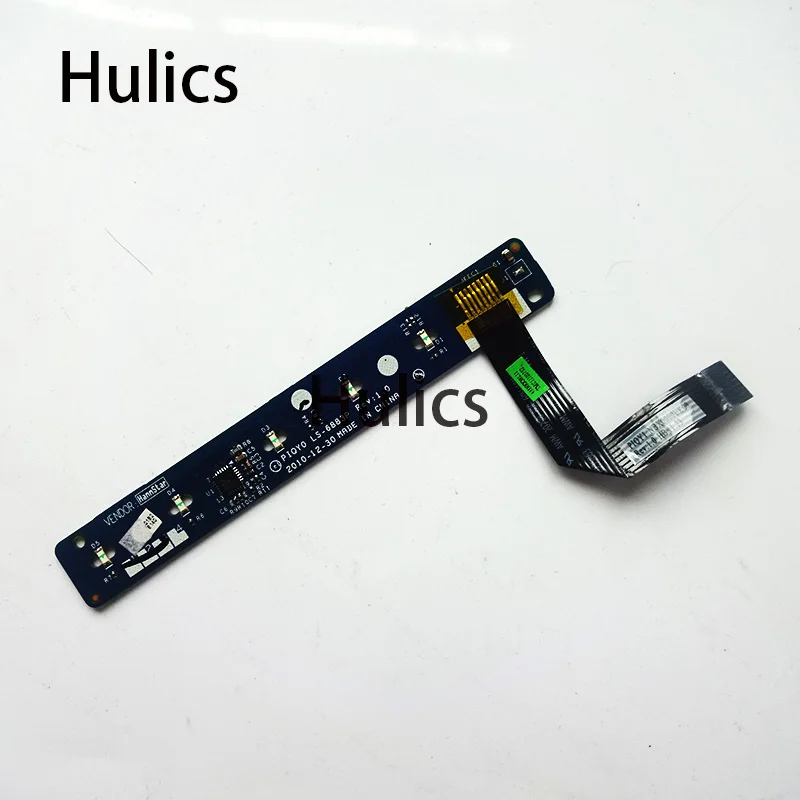 Hulics оригинальный ноутбук для Lenovo Y570 светодиодные табло медиа сенсорная доска LS