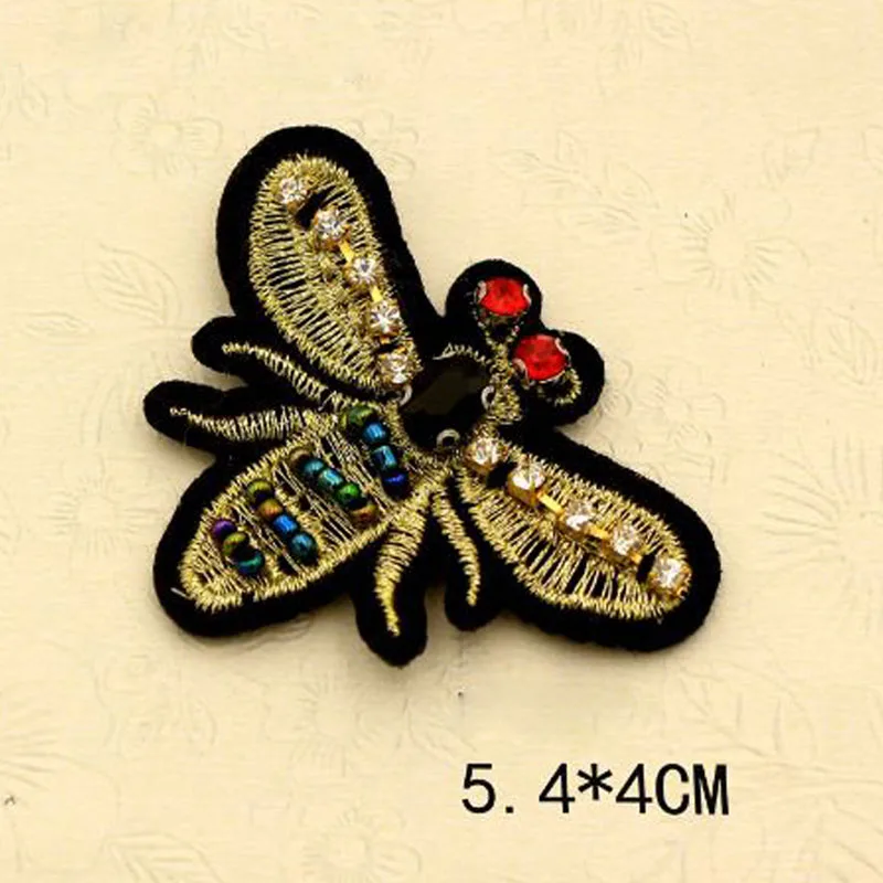 Нашивки с птицами для одежды аппликация вышивкой в виде животных из нарушения