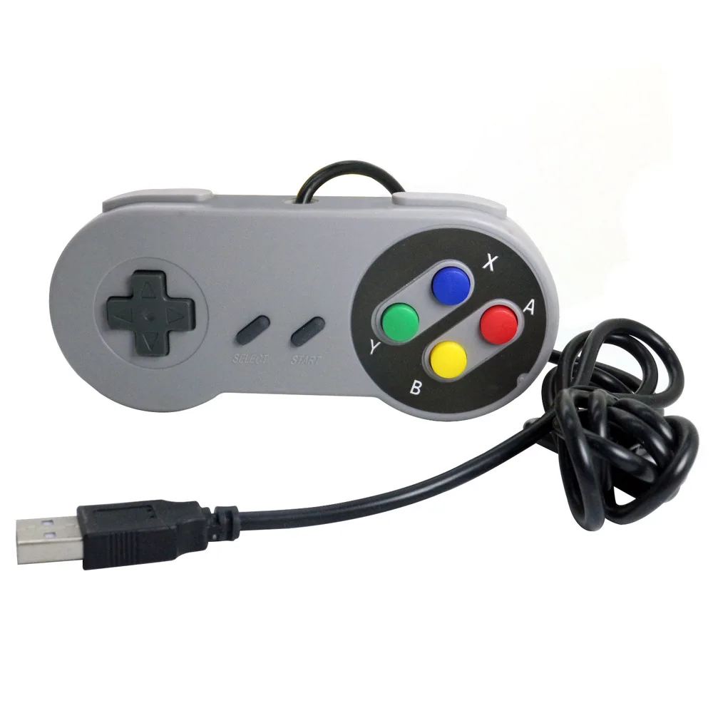 

2 шт., игровые USB-контроллеры Nintendo SNES