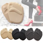 1 пара подушек для ног на высоком каблуке Нескользящая дышащая обувь мягкие стельки