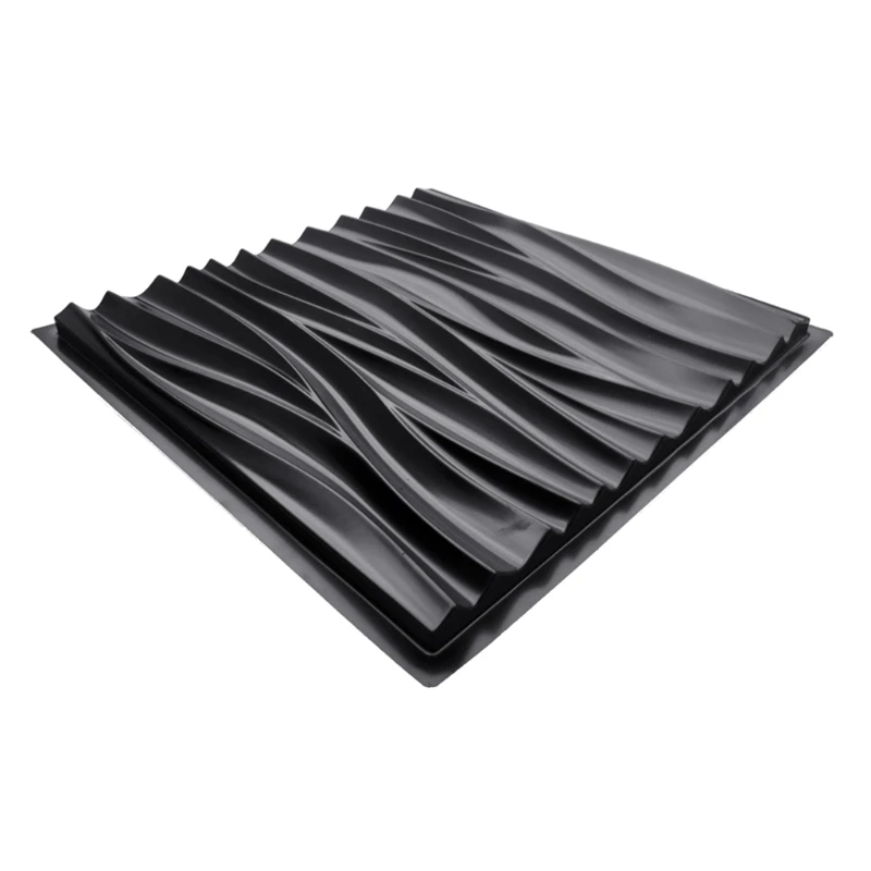 

Wave Pattern Wall Concrete Cement Plaster Mold Plastic Brick Stone Tiles DIY Manual Garden Lawn Path Paving Pavement Paver