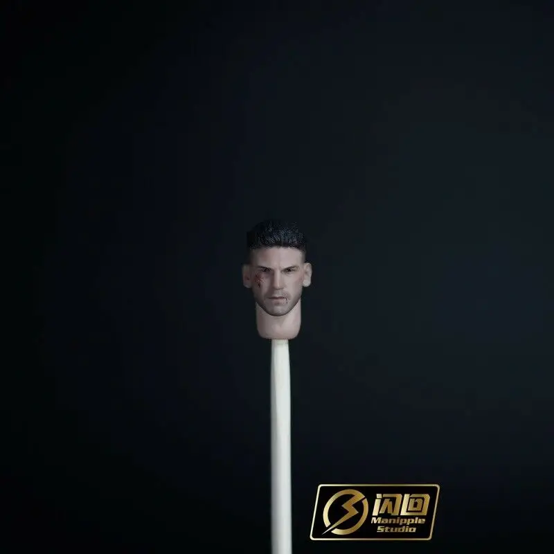 Голова 1/12 лепка повреждение войны Ver.Jon Bernthal для Mezco Мужская игрушка тела 6 дюймов |