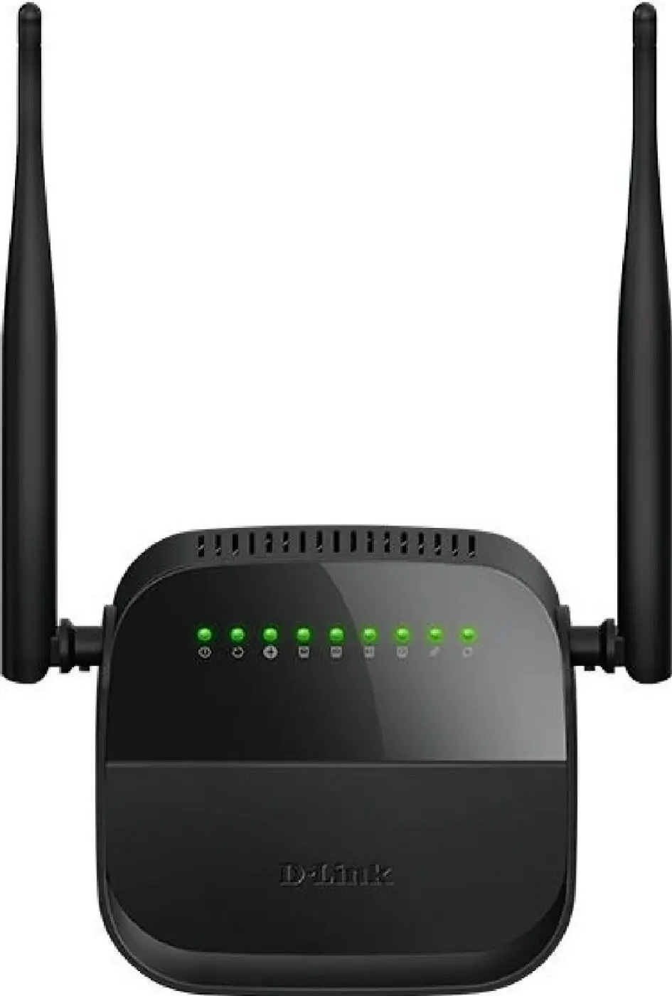 Роутер беспроводной D-Link DSL-2750U (DSL-2750U/R1A) ADSL черный |