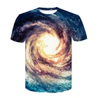 Модная мужская футболка с 3D персонализированным принтом