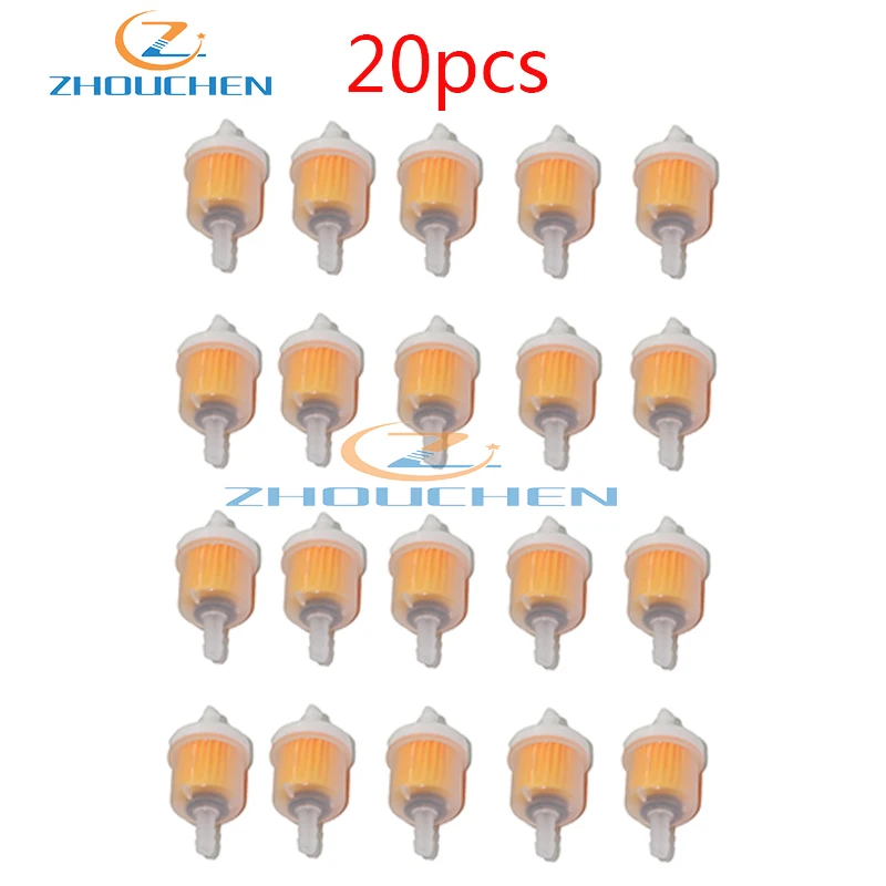 20шт бензиновый газовый топливный масляный фильтр с магнитом для питья Байк Мини