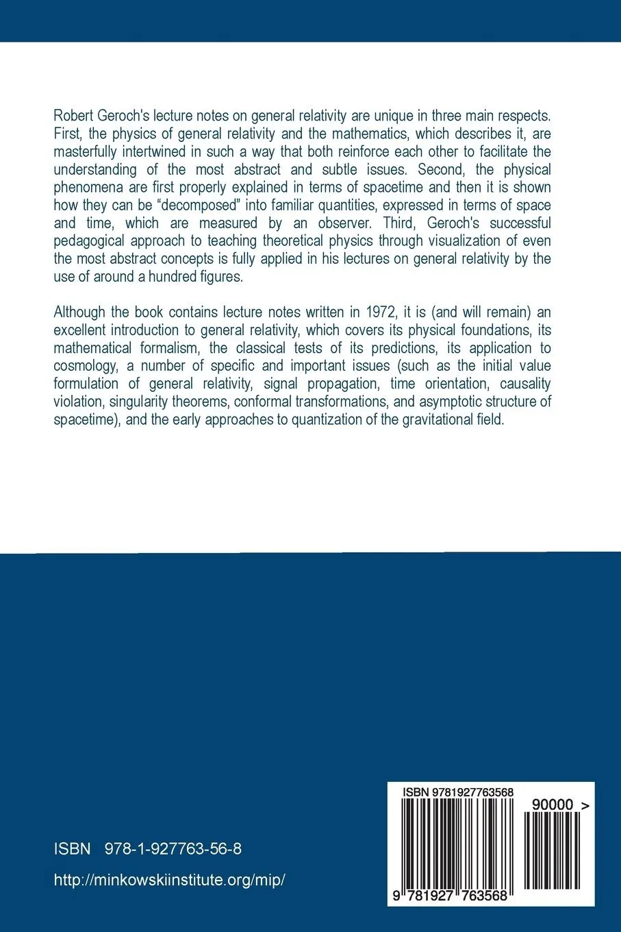 

General Relativity (Translated into Chinese): 1972 Lecture Notes (Chinese Edition)