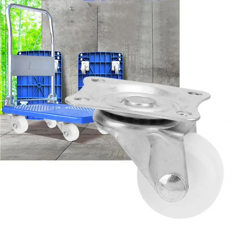 4 шт. универсальный ролик 1 дюйм 20 кг нейлоновый материал для тележки аксессуары