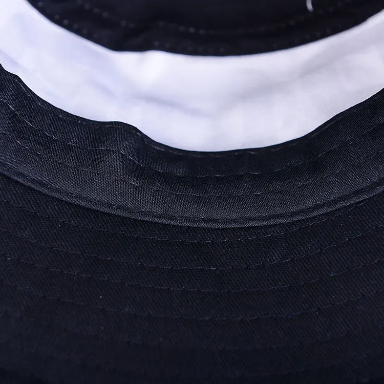 

Summer hats for women bucket hat men fishing hat Cotton leaf double-sided sun hat