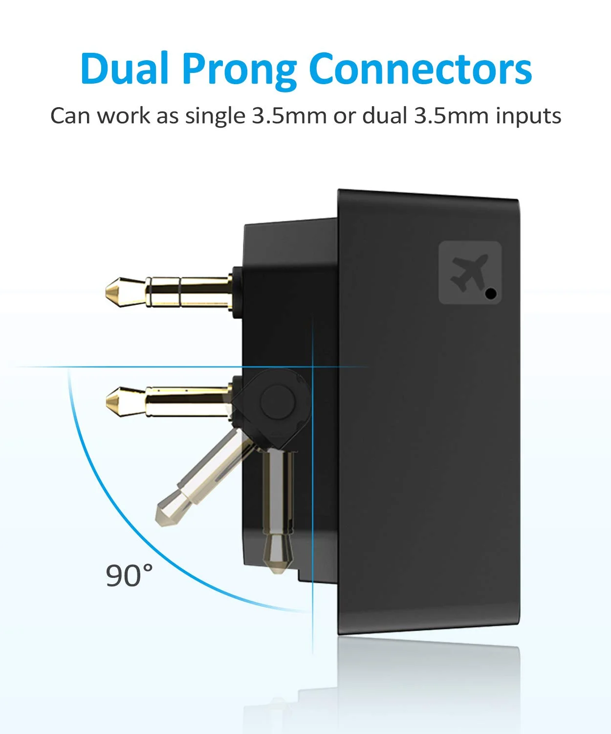 Адаптер для полета самолета адаптер Bluetooth 5 0 A2DP наушников Bose 700 QC30 QC35 SoundSport