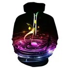 Толстовка мужская с длинным рукавом и 3D-принтом, 2021