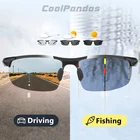 Солнцезащитные очки Мужские поляризационные, алюминиево-магниевые фотохромные, для спорта на открытом воздухе, рыбалки, вождения