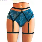 Пояс для чулок женский эластичный с подвязками для ног