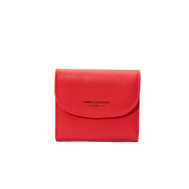 Fashion Women Short Wallet PU Leather Hasp Zipper Coin Card Holder Female Small 3 Fold Purse | Багаж и сумки