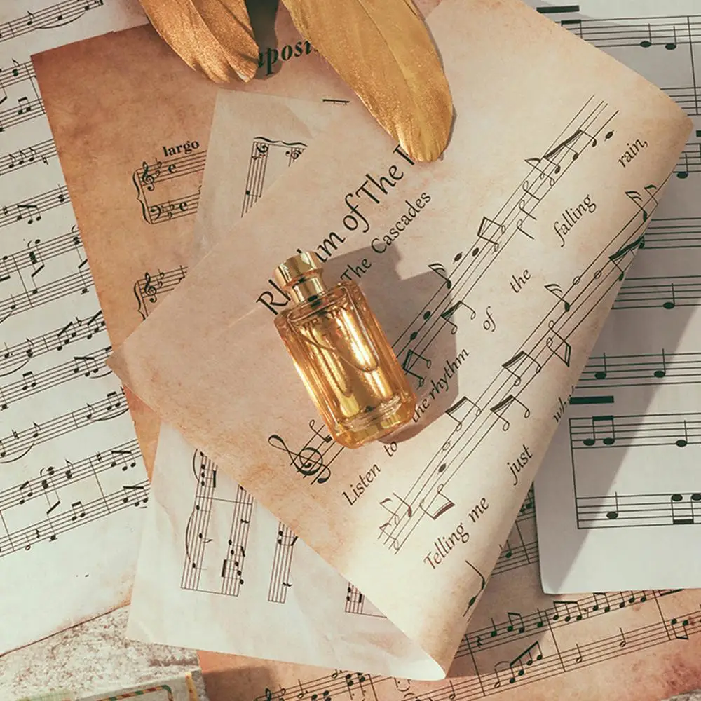 Листовая музыкальная бумага INS в ретро стиле декоративный фон для фотосъемки