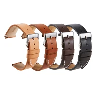 genuine calfskin leather watchband quick release watch band wrist strap 18mm 20mm 22mm 24mm matte soft watches accessories