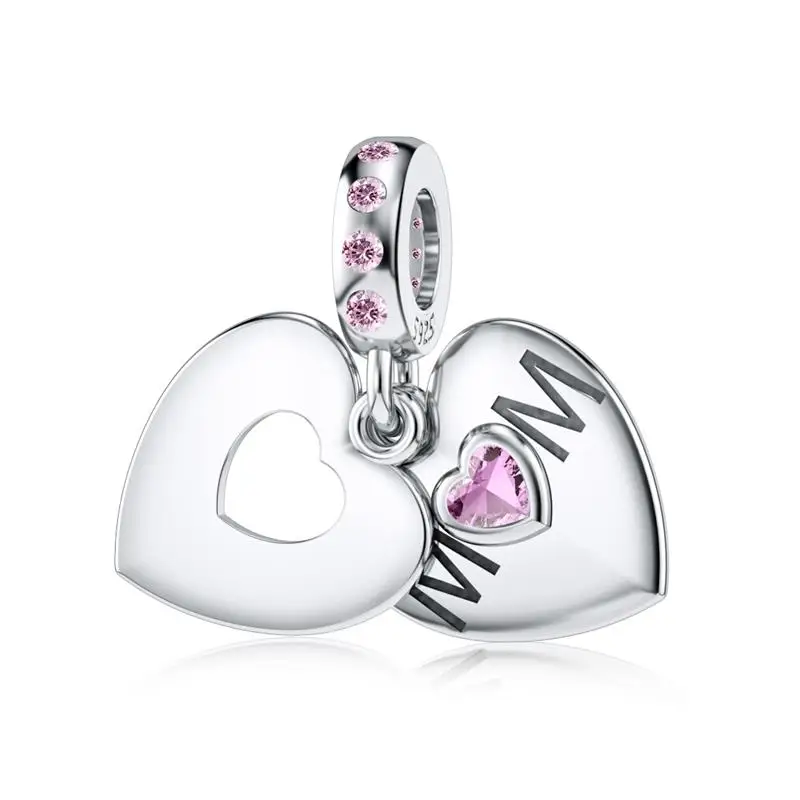 heart shape DALARAN, подвеска в форме сердца, любовь, Стерлинговое Серебро, 925, бусины для сестер дружбы, подходит для оригинала Pandora, очаровательный браслет, сделай сам, ювелирное изделие - Цвет: heart shape