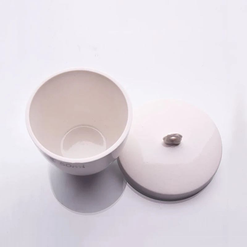 5pcs Ceramic crucible with lid,Capacity 20ml/25ml/30ml/50ml/70ml/100ml,Industrial crucible,Ceramic products