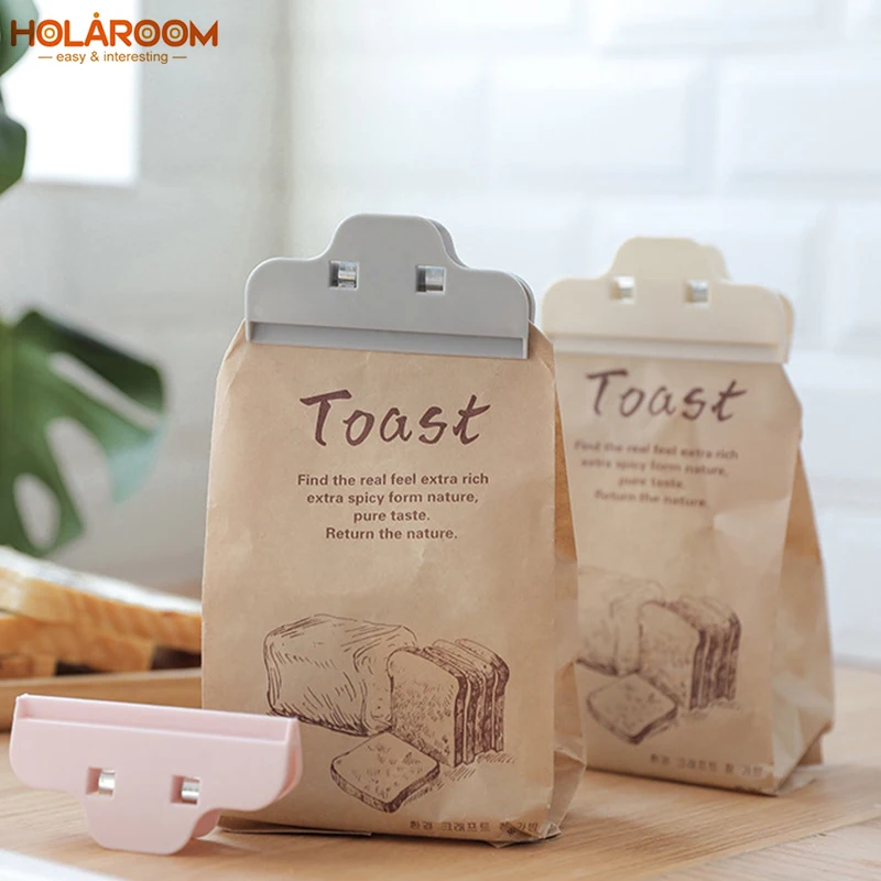 Holaroom уплотнительный Зажим пластиковый пакет для перекуса уплотнитель зажим Чай
