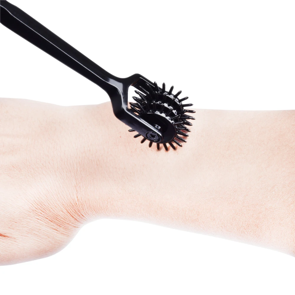 Зубчатый 3 х контактный ролик с шипами для взрослых игрушки пар|Игры взрослых| |