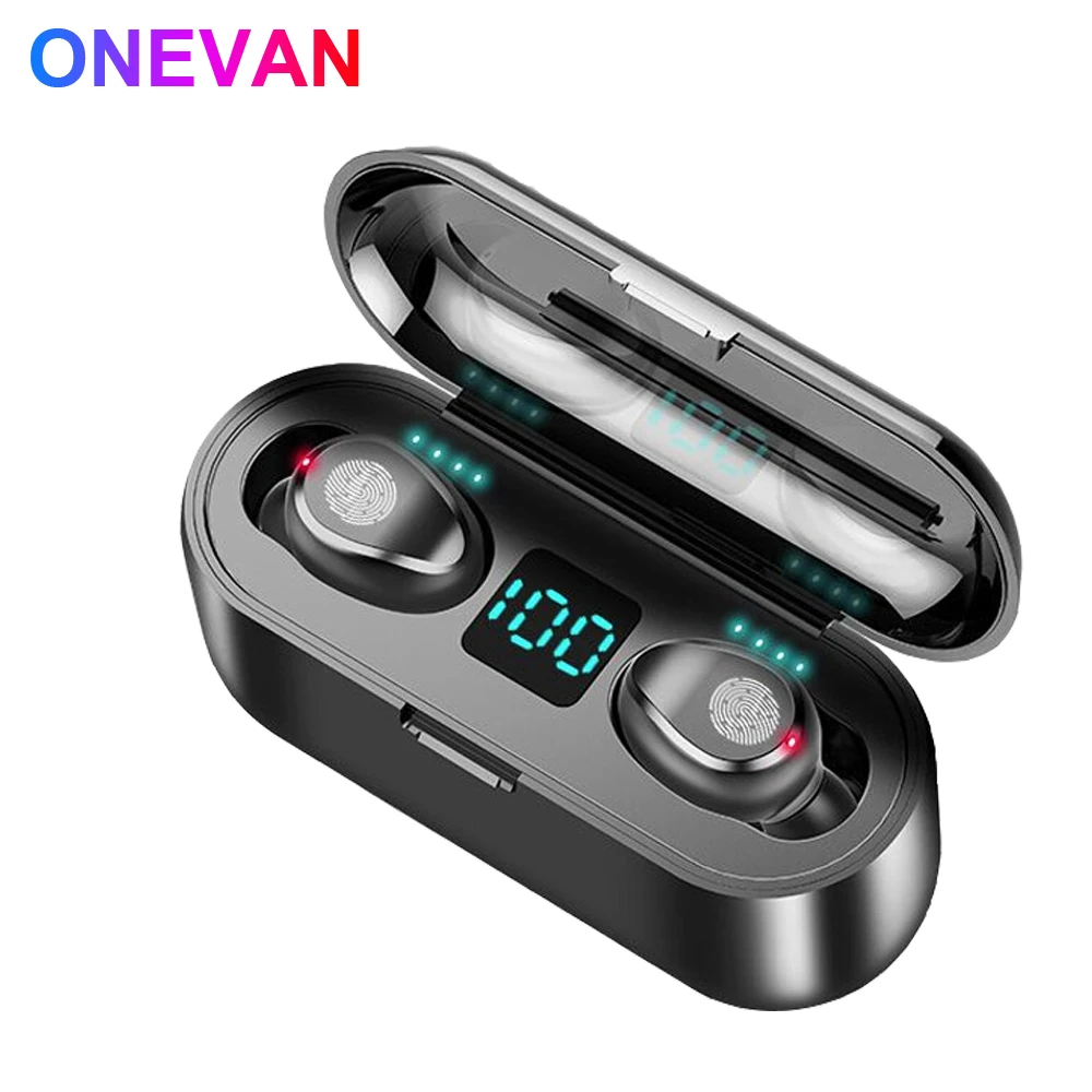 Спортивная Беспроводная bluetooth гарнитура F9 для Apple Android Huawei Samsung Xiaomi tablet pk air 12 20 pro max