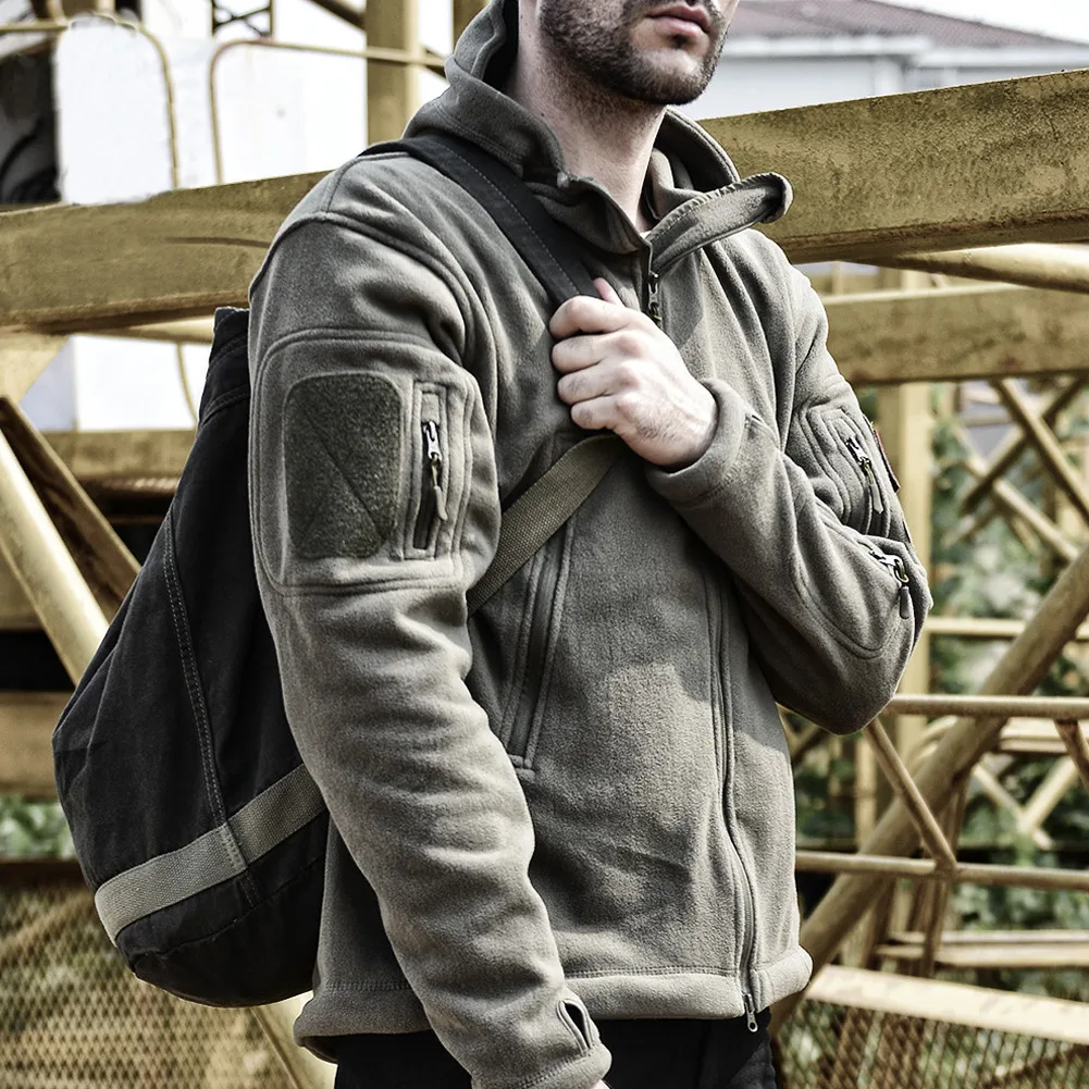 Новая военная тактическая уличная мягкая оболочка флисовая куртка мужская