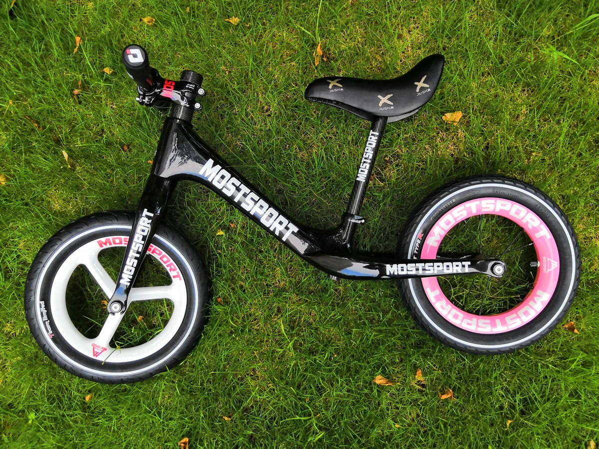 MOSTSPORT 12 дюймов полный из углеволокна в полном комплекте балансный велосипед