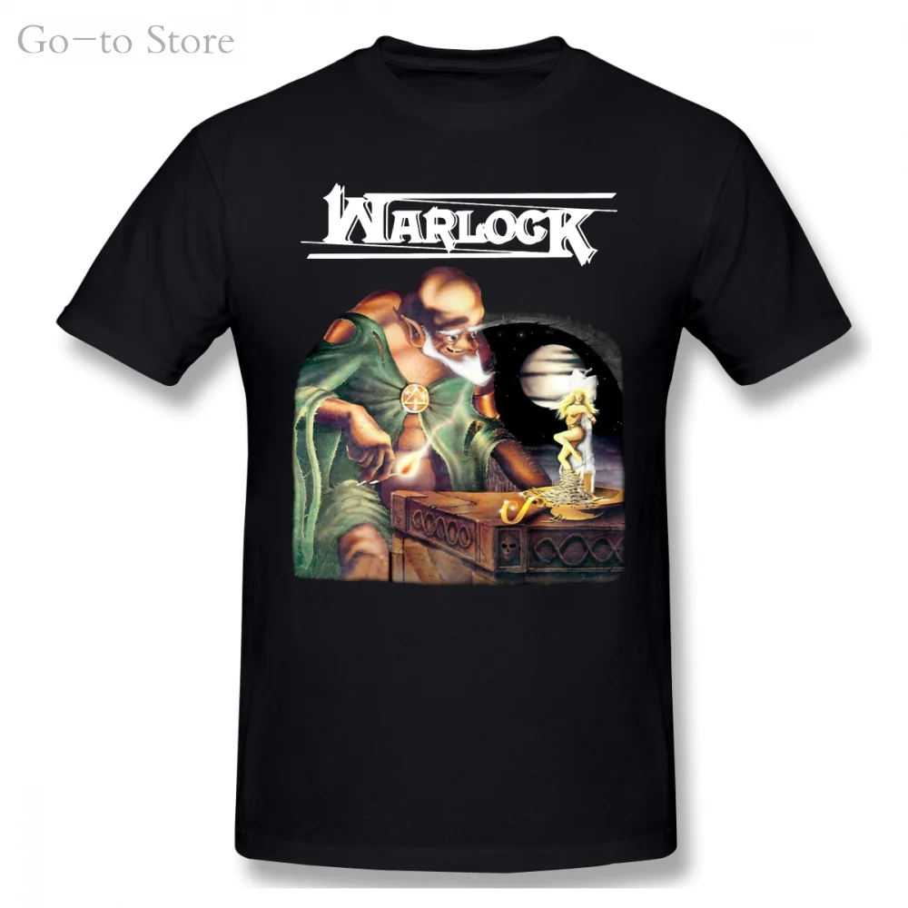 

Warlock Burning The Witches'84 New Short Long Sleeve Black T-Shirt Tops Tee Shirt