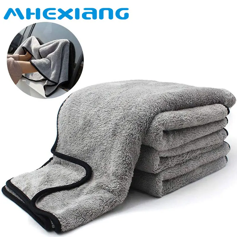 

100X40cm Автомойка Полотенца из микрофибры для чистки автомобилей салфетка для сушки автоматическая стиральная Полотенца s Хемминг по уходу за...