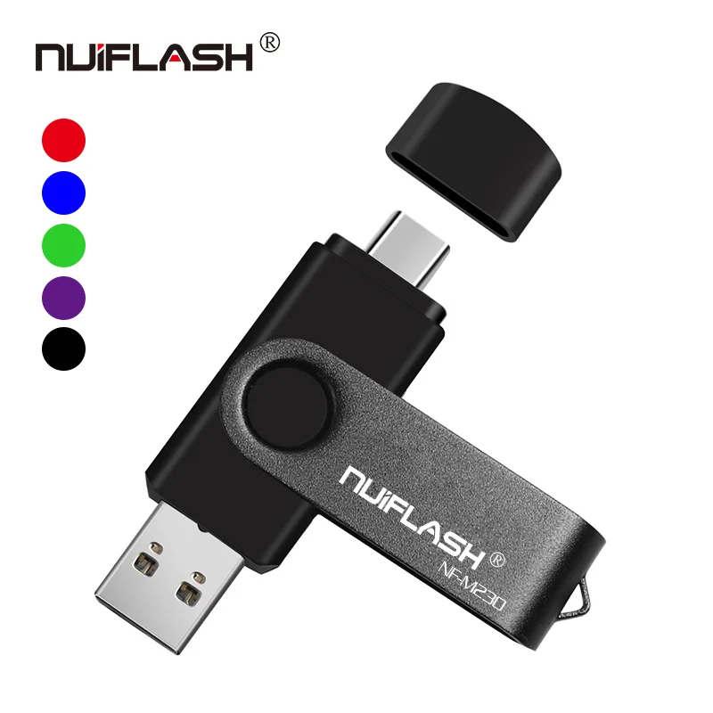 Высокоскоростной флеш накопитель usb type c 2 0 8 ГБ 16 32 флешка 256 металлическая 64 128 для