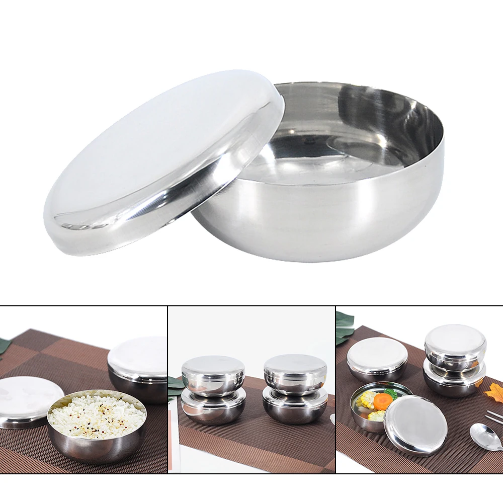 Миски из нержавеющей стали в Корейском стиле детская маленькая миска против