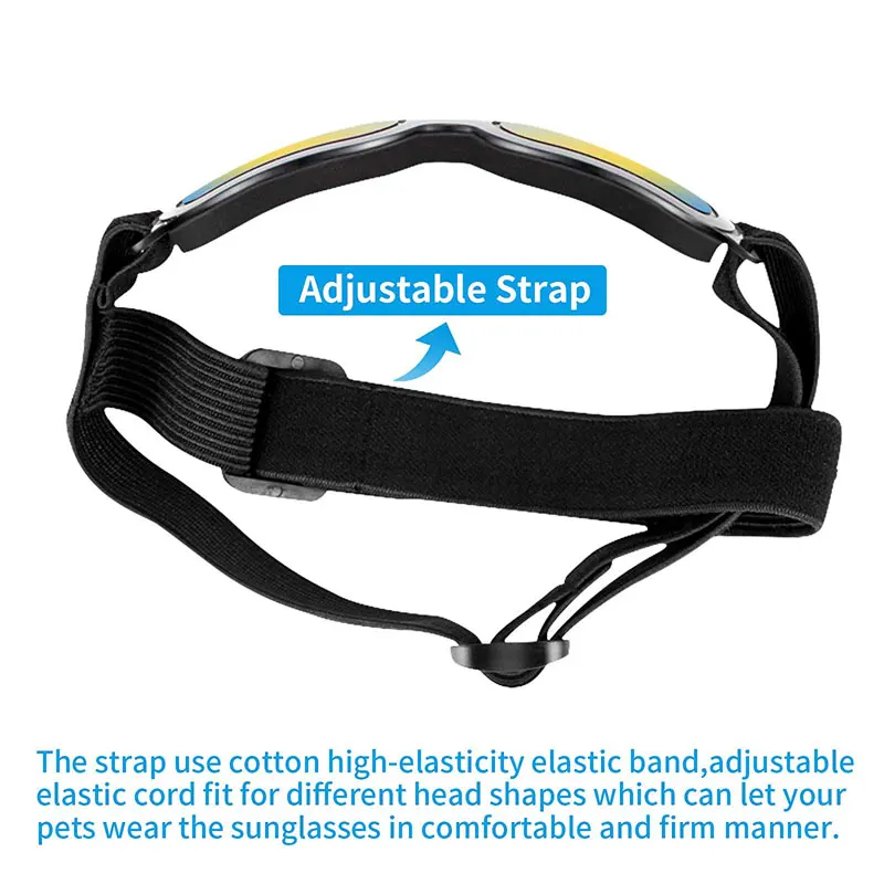 Модные солнцезащитные очки для маленьких собак водонепроницаемые домашних