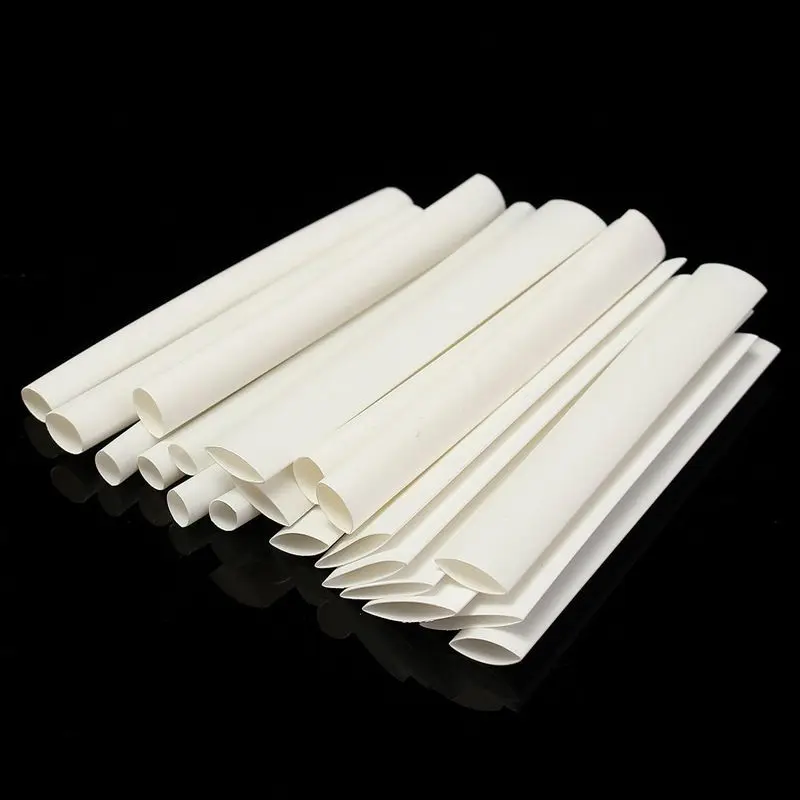 20 шт Белый 3/4: 1 термоусадочная трубка оберточная проволока для iPhone iPad Android Samsung
