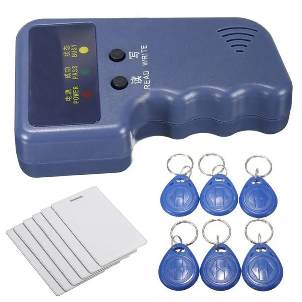 Новый 125 кГц Ручной RFID ID карты копир/ридер/писатель Дубликатор Programmer6 шт